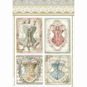 Dekupázs rizspapír A4 csom. - Fűző 137407733 - Stamperia