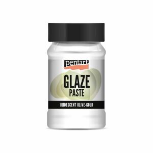 Pentart Mázpaszta 100ml színjátszó oliva-arany, dekorációs paszta kézműves és művészeti projektekhez - Pentart