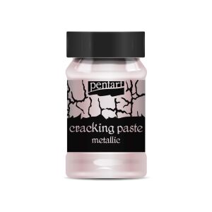 Pentart Metál Repedőpaszta - Rózsaarany, 100ml - Pentart