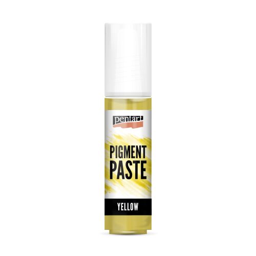 Pentart Sárga Színezőpaszta 20ml vízbázisú rendszerek színezéséhez - Hobby festék