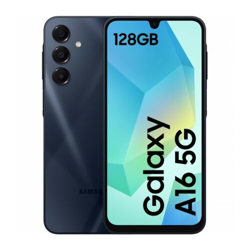 Smartfon Samsung Galaxy A16 5G, kolor czarno-niebieski, 128GB pamięci