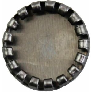 Fém díszítőelem 1,2 cm-es foglalattal, 10 db-os csomag - Művészet & Hobbi