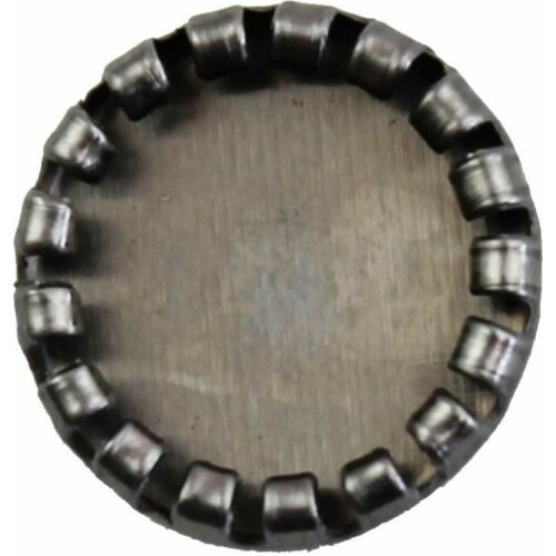 Fém díszítőelem 1,2 cm-es foglalattal, 10 db-os csomag