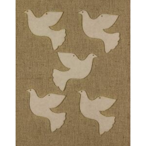 Filcfigura - Galamb közepes (5 db/cs)