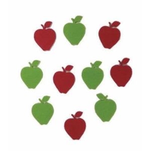 Filcfigura Mini Alma Filc Figurák - 10 db, 3,5 cm - Kézműves kellékek - Filcfigura