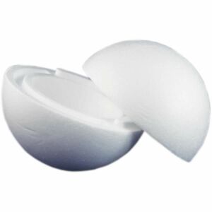 Polisztirol gömb 20 cm-es (két részes)