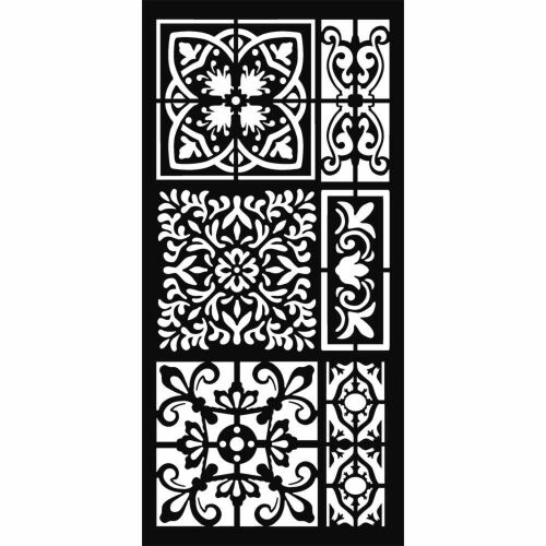Stencil TD méret 12x25 cm/ 0,5 mm - Csempeminta 137414302