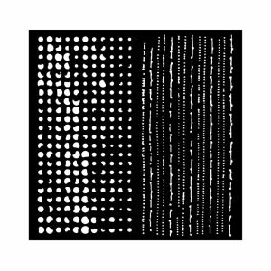 Vastag 18x18 cm The Nutcracker dupla textúrájú stencil kézműves és barkács projektekhez - Iskolakezdés, iskolaszer