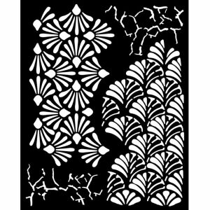 Vastag stencil cm 20X25 - Alterego mixed patterns 137414571 - Stamperia