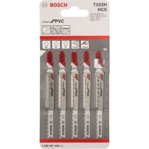 BOSCH - T 102 H fűrészlap, 74/2.3mm műanyaghoz, 5 darab [2608667446]