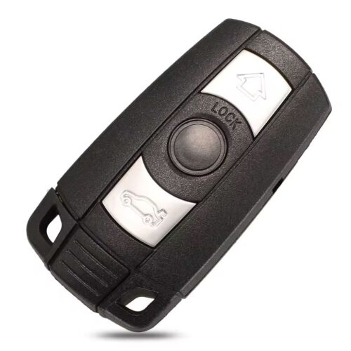 Techstar programozható komplett autókulcs, kompatibilis a BMW 1/3/5/7/X5/X6 CAS3 szériával, 433MHz, 3 gomb, PCF7953 chip