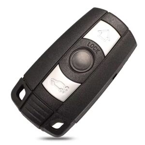 Techstar BMW CAS3 Kulcstartó, 433MHz, 3 gomb - Szögletes nézet - Autókulcs