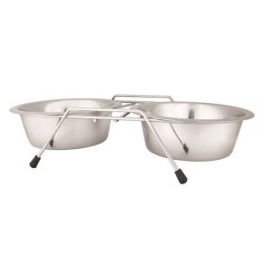 Raintech fém tál állvánnyal 2x2,6l /25cm/ 137422019 - Raintech