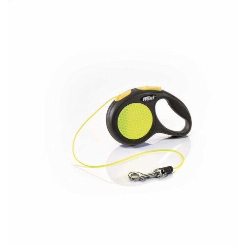 Flexi neon zsinóros automata póráz XS 3m 8kg-ig sárga 137422051