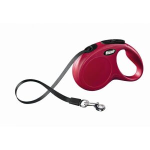 Flexi New Classic szalagos automata póráz L 5m 50kg-ig piros 137422383 - Flexi