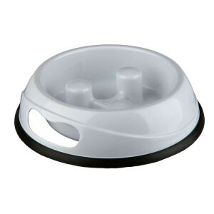 Trixie Műanyag Evéslassító Tál - 1,5L, 27cm 137422520 - Evéslassító kisállat tál