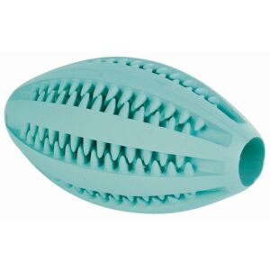 Trixie Denta Fun Mentás Rugby Labda - 11cm, Fogtisztító Játék
