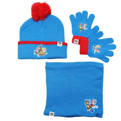 Nickelodeon Paw Patrol zimná súprava: čiapka, rukavice, šál pre deti