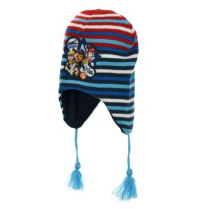 Nickelodeon Paw Patrol Wintermütze mit Ohrenklappen für Kinder 6-8 Jahre - Kindermützen, Sets