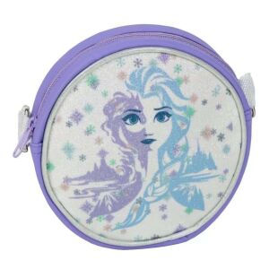Geantă de umăr sclipitoare Disney Frozen Elsa, poșetă mov pentru copii - Modă și îmbrăcăminte