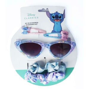 Disney Lilo & Stitch ochelari de soare, agrafe de păr cu sclipici și set de elastice de păr - Ochelari de Soare Copii