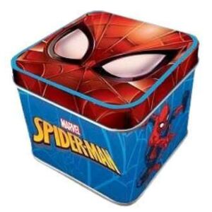 Marvel Spider-Man Mini Kovová Úložná Krabička 7,5 cm - Úložné boxy a vrecia na hračky