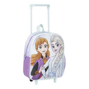Disney Kraina Lodu Torba na kółkach 3D 28 cm z Anną i Elsą - Plecak, torba Ovis