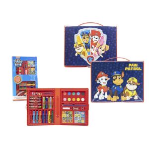 Nickelodeon Paw Patrol 43-teiliges Kunstset im Tragekoffer, verschiedene Ansichten - Schreibwaren