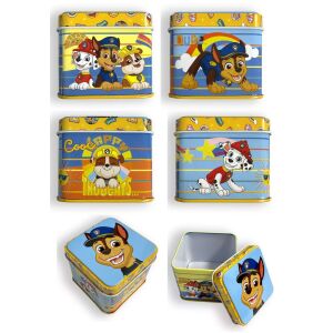Nickelodeon Paw Patrol Мини Метални Кутии - Асортимент - Кутия за съхранение на играчки и чанта