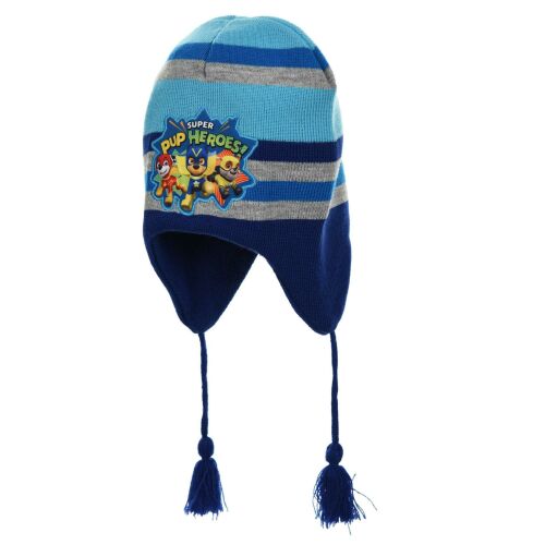 Zimná čiapka Nickelodeon Paw Patrol s ušnými klapkami, veľkosť 6-8 rokov