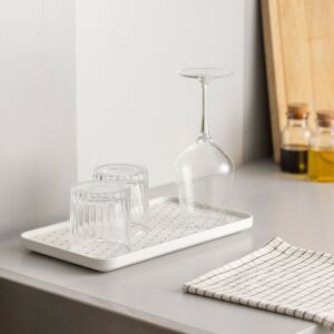 Zestaw 2 ociekaczy do naczyń Navaris, plastikowych, 31x17,5x2,2 cm, 58470.01 137427473 - Suszarka do naczyń