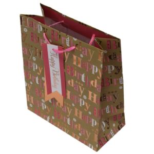 XL BIRTHDAY CLASSIC Papierowa torba upominkowa