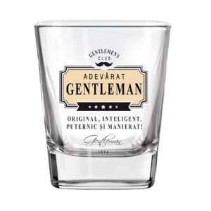 Чаша за уиски "ADEVARAT GENTLEMAN" 137427809 - Nekupto