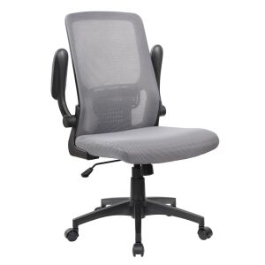 Antares Mulberry szürke-fekete hálós felhajtható karfás forgószék (MULBERRY HÁLÓ SZÜRKE* VÁZ FEKE) 144690765 - Antares