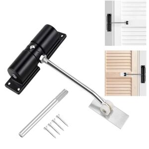 Automata Ajto Becsuko installed on a door, automatic door closer in use - Door