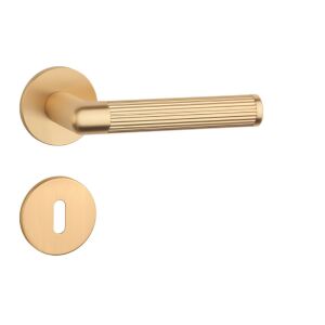 APRILE LOBELIA Körrozettás R SUPER SLIM 5MM KG - Szatén arany színű BB 137429112 - Aprile