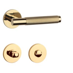 APRILE MOLINIA Körrozettás R SLIM 7MM GOLD PVD - Fényes arany színű PVD 137429113 - Ajtó