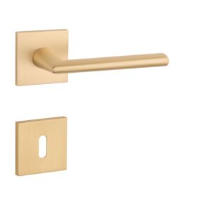 APRILE PRIMULA Quadrat Q SLIM 7MM GOLD SATIN Satin Gold farbe BB 137429240 - Türknäufe & Türklinken