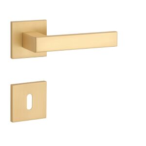 APRILE SULLA Quadrat Q SLIM 7MM GOLD SATIN Satin Gold farbe BB 137429424 - Türknäufe & Türklinken