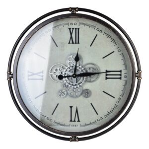 RAMSEY 80 cm Modern Fali Óra Mozgó Mechanizmával