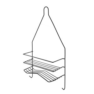 CARL BLACK Fürdőszobai polc 2 polc25x9x45.5cm