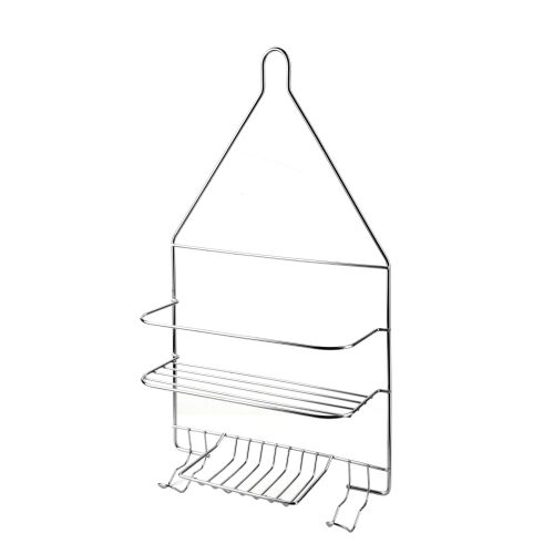 CARL SILVER fürdőszoba polc2 polc 2 fogas 25x10x45cm