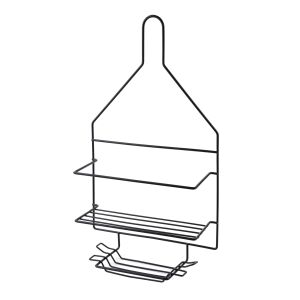 CARL BLACK Fürdőszobai polc 2 polc23x9.5.5x41.5cm