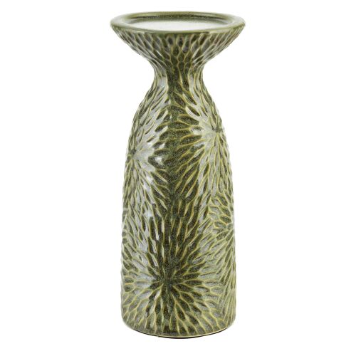 YARINE ZÖLD Kerámia Gyertyatartó 11x10x25,5 cm 137430891