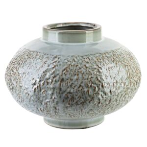 ARINA ZÖLD Hordó Váza 26,5 cm - Dekoratív Eleme a Térnek