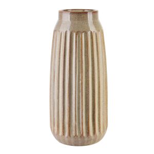 ARINA BEIGE elegáns kerámiaváza 16x16x35,5 cm