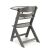 Kinderkraft Enock Brown High Chair, back view, modern design