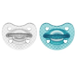 CHICCO Physio Luxe green/grey pacifier 16-36m, 2pcs 137432078 - Feeding