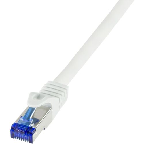 Logilink Patch cable Cat.6A S/FTP Ultraflex 3P/GHMT certified, white 30m (C6A121S) 137432360 - Patch kábel