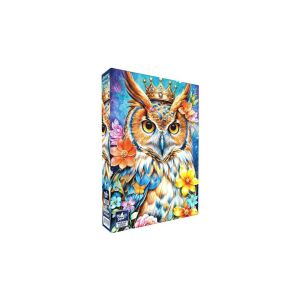 Black Sea 500 db-os puzzle - Among the Flowers - Owl (BS82504) 137433316 - Puzzle